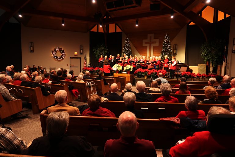 Christmas Concert choir at Maranatha Village